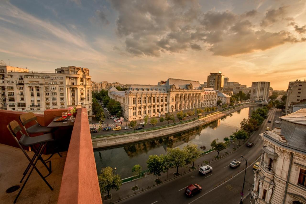 Apartament Baroque Splendor: Breathtaking Views & Design Bukareszt Zewnętrze zdjęcie